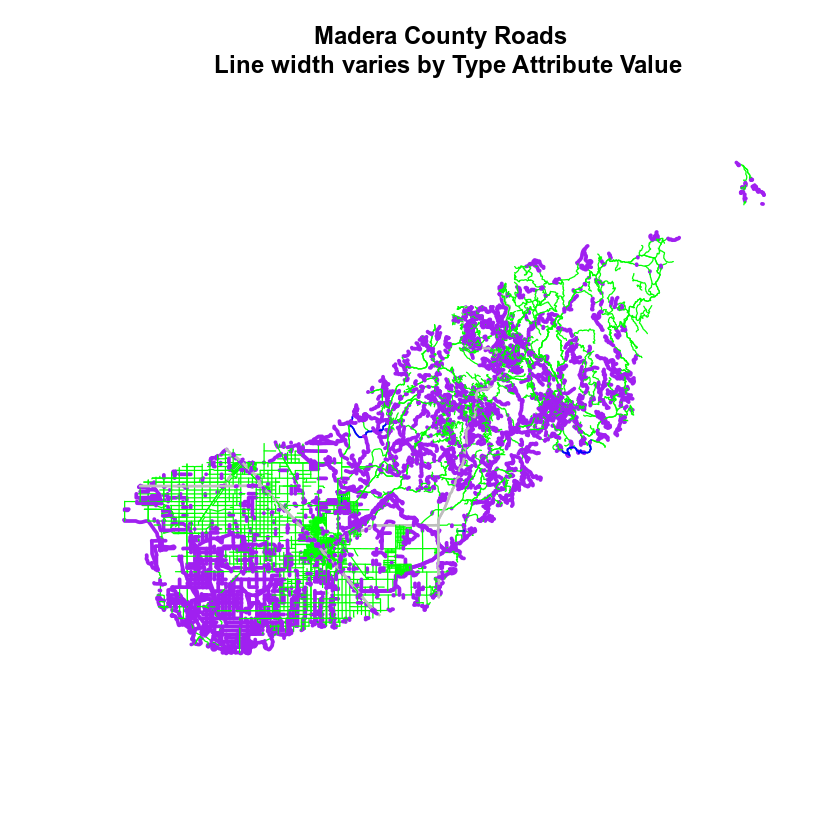 roads map modified