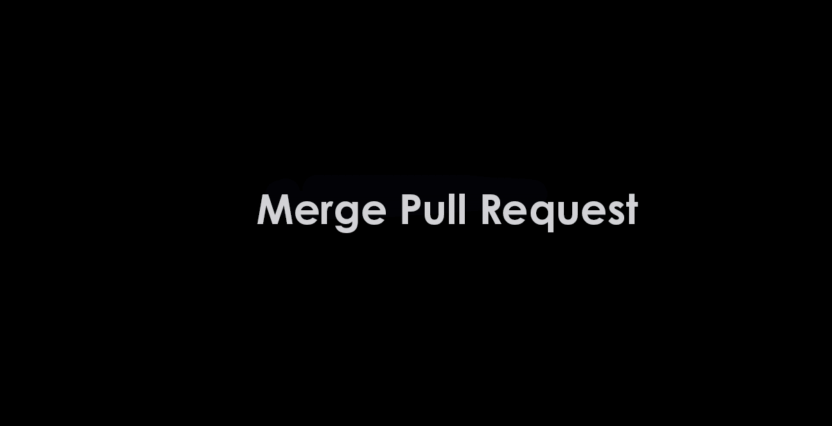 After creating a pull request, you merge the pull request to apply the changes from the original repository to your fork.